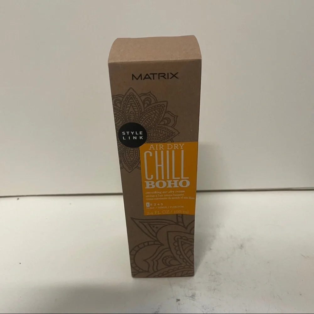 MATRIX Style Link Chill Boho Smoothing Air-Dry Cream 3.4 OZ HTF
